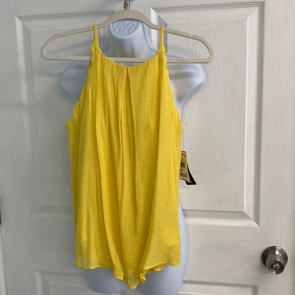 BCX Sunshine Yellow Top Size S
